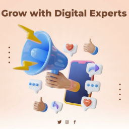 Podcast thumbnail for Grow With Digital Experts