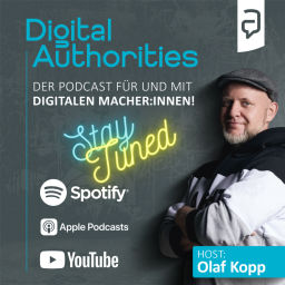 Podcast thumbnail for Digital Authorities - Der Podcast für und mit digitalen Macher:innen