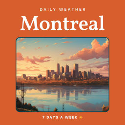 Podcast thumbnail for Montreal Weather Daily