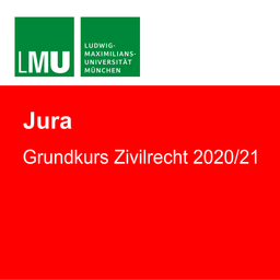 Podcast thumbnail for LMU Grundkurs Zivilrecht 2020/21