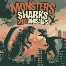 Podcast thumbnail for Monsters, Sharks, and Dinosaurs