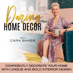 Podcast thumbnail for Daring Home Decor | Bold Interior Design, Colourful Decor, Decorate Your Home with Colour and Pattern, Quirky Home Decor and Style.