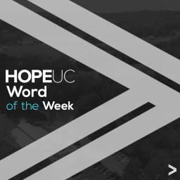 Podcast thumbnail for HopeUC Nashville Word of the Week