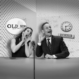 Podcast thumbnail for OLD NEWS with Dan & Carrie