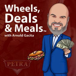 Podcast thumbnail for Wheels, Deals and Meals
