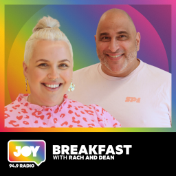 Podcast thumbnail for JOY Breakfast with Rach and Dean
