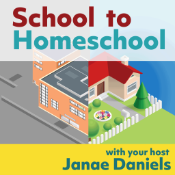 Podcast thumbnail for School to Homeschool