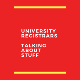 Podcast thumbnail for University Registrars Talking About Stuff