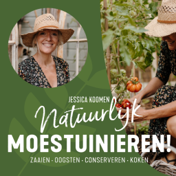 Podcast thumbnail for De Natuurlijk Moestuinieren podcast van Jessica Koomen
