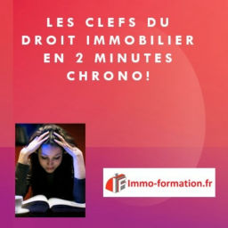 Podcast thumbnail for Les clefs du droit immobilier en 2 minutes chrono!