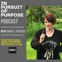 Podcast thumbnail for In Pursuit of Purpose with Sadie K. Frazier