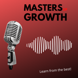 Podcast thumbnail for De Masters of Growth podcast is voor ondernemers die het maximale uit hun zelf en onderneming willen halen.