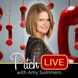Podcast thumbnail for Pitch Live with Amy Summers