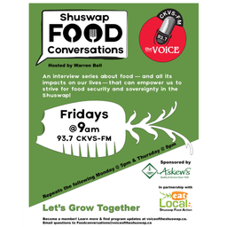 Podcast thumbnail for Shuswap Food Conversations