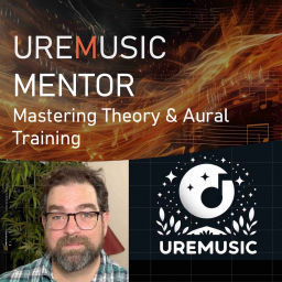 Podcast thumbnail for UreMusic Mentor: Music Theory and Aural Training