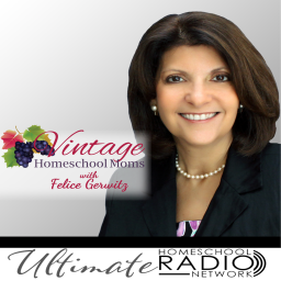 Podcast thumbnail for Vintage Homeschool Moms