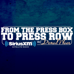Podcast thumbnail for FROM THE PRESS BOX TO PRESS ROW Radio Show/Podcast
