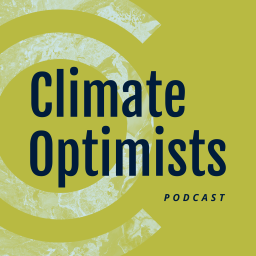 Podcast thumbnail for Climate Optimists