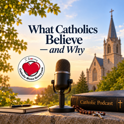 Podcast thumbnail for What Catholics Believe--and Why