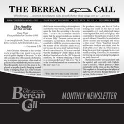 Podcast thumbnail for Berean Call Newsletter