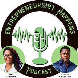 Podcast thumbnail for Entrepreneursh!t Happens