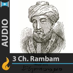 Podcast thumbnail for Rambam - 3 Chapters a Day