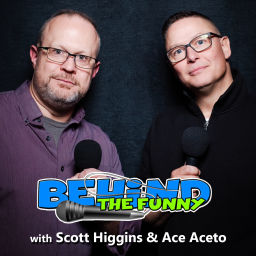 Podcast thumbnail for Behind The Funny