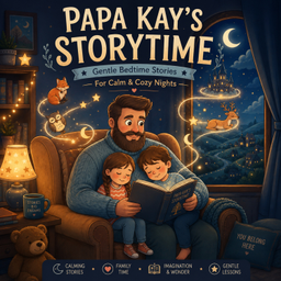 Podcast thumbnail for Papa Kay’s Storytime