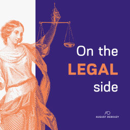 Podcast thumbnail for On the legal side