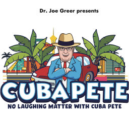 Podcast thumbnail for No Laughing Matter with Cuba Pete