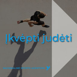 Podcast thumbnail for Įkvėpti judėti
