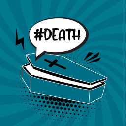 Podcast thumbnail for #Hashtag Death