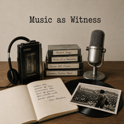 Podcast thumbnail for Music as Witness