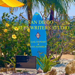 Podcast thumbnail for SAN DIEGO SCREENWRITERS STUDIO
with Gail Stewart & Raul Sandelin