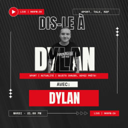 Podcast thumbnail for DIS-LE À DYLAN | CJMD 96,9 FM LÉVIS | L'ALTERNATIVE RADIOPHONIQUE