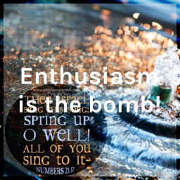 Podcast thumbnail for Enthusiasm is the bomb!