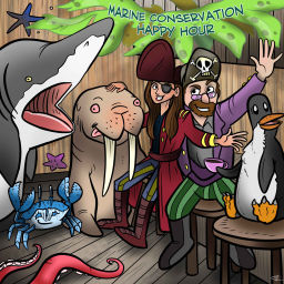 Podcast thumbnail for Marine Conservation Happy Hour