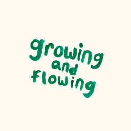 Podcast thumbnail for growing and flowing in your twenties