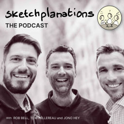 Podcast thumbnail for Sketchplanations - The Podcast