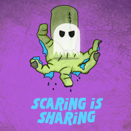 Podcast thumbnail for Scaring is Sharing
