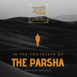 Podcast thumbnail for In The Footsteps Of The Parsha