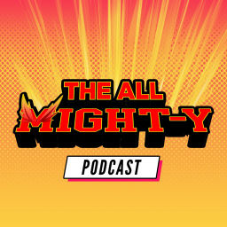 Podcast thumbnail for All Might-Y: A My Hero Academia Podcast