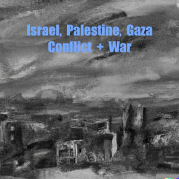 Podcast thumbnail for Israel, Palestine, Gaza - Conflict+War