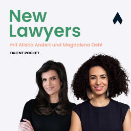 Podcast thumbnail for New Lawyers – der Talent Rocket Podcast