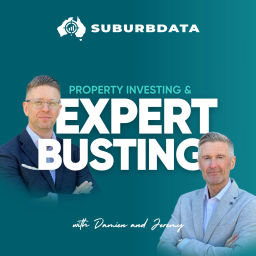 Podcast thumbnail for Suburb Data with Damien & Jeremy