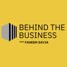 Podcast thumbnail for Behind the Business