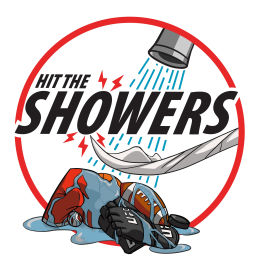 Podcast thumbnail for Hit the Showers! Presented by the Foolproof Entertainment Network
