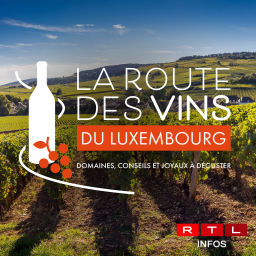 Podcast thumbnail for RTL Infos - La Route des Vins du Luxembourg - Domaines viticoles, conseils oenologiques et joyaux à déguster