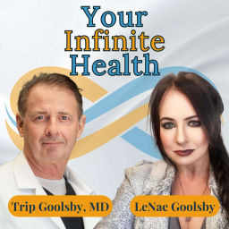 Podcast thumbnail for Your Infinite Health: Anti Aging Biohacking, Regenerative Medicine and You