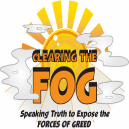 Podcast thumbnail for Clearing the FOG with co-hosts Margaret Flowers and Kevin Zeese